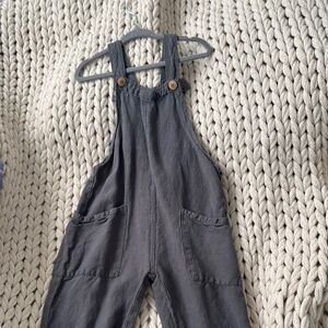 Kids Gray Overalls